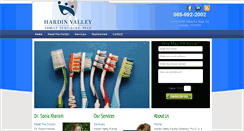 Desktop Screenshot of hvdentistry.com